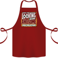 You're Looking at an Awesome Recruiter Cotton Apron 100% Organic Maroon