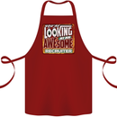 You're Looking at an Awesome Recruiter Cotton Apron 100% Organic Maroon