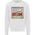 You're Looking at an Awesome Referee Mens Sweatshirt Jumper White