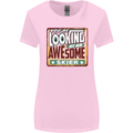 You're Looking at an Awesome Skier Womens Wider Cut T-Shirt Light Pink