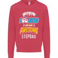 You're Looking at an Awesome Stepdad Mens Sweatshirt Jumper Heliconia