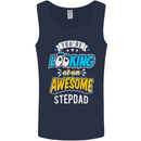 You're Looking at an Awesome Stepdad Mens Vest Tank Top Navy Blue