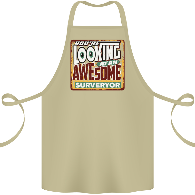 You're Looking at an Awesome Surveyor Cotton Apron 100% Organic Khaki