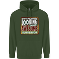 You're Looking at an Awesome Surveyor Mens 80% Cotton Hoodie Forest Green