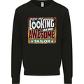 You're Looking at an Awesome Tailor Mens Sweatshirt Jumper Black