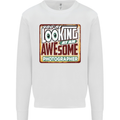 You're Looking at an Awesome Travel Agent Mens Sweatshirt Jumper White