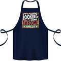 You're Looking at an Awesome Uncle Cotton Apron 100% Organic Navy Blue