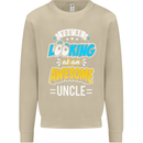 You're Looking at an Awesome Uncle Mens Sweatshirt Jumper Sand