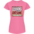 You're Looking at an Awesome Van Driver Womens Petite Cut T-Shirt Azalea
