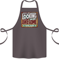 You're Looking at an Awesome Vicar Cotton Apron 100% Organic Dark Grey