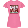 You're Looking at an Awesome Vicar Womens Petite Cut T-Shirt Azalea