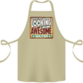 You're Looking at an Awesome Waiter Cotton Apron 100% Organic Khaki