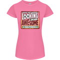You're Looking at an Awesome Waitress Womens Petite Cut T-Shirt Azalea