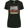 You're Looking at an Awesome Waitress Womens Wider Cut T-Shirt Black