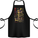 Yugen Obscure Design Cotton Apron 100% Organic Black