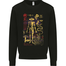 Yugen Obscure Design Kids Sweatshirt Jumper Black
