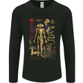 Yugen Obscure Design Mens Long Sleeve T-Shirt Black