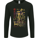 Yugen Obscure Design Mens Long Sleeve T-Shirt Black