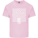 Zebra LSD Magic Mushrooms Hallucinogenic Mens Cotton T-Shirt Tee Top Light Pink