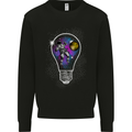 Zero Gravity Astronaut Space Universe Mens Sweatshirt Jumper Black