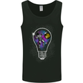 Zero Gravity Astronaut Space Universe Mens Vest Tank Top Black