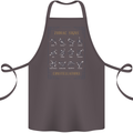 Zodiac Sign Constellations Cotton Apron 100% Organic Dark Grey
