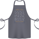 Zodiac Sign Constellations Cotton Apron 100% Organic Steel