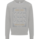 Zodiac Sign Constellations Kids Sweatshirt Jumper Sports Grey