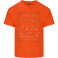 Zodiac Sign Constellations Kids T-Shirt Childrens Orange