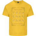 Zodiac Sign Constellations Kids T-Shirt Childrens Yellow