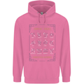 Zodiac Sign Constellations Mens 80% Cotton Hoodie Azelea