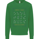 Zodiac Sign Constellations Mens Sweatshirt Jumper Irish Green