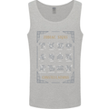 Zodiac Sign Constellations Mens Vest Tank Top Sports Grey