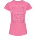 Zodiac Sign Constellations Womens Petite Cut T-Shirt Azalea