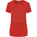 Zodiac Sign Constellations Womens Wider Cut T-Shirt Red