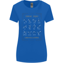 Zodiac Sign Constellations Womens Wider Cut T-Shirt Royal Blue
