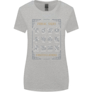 Zodiac Sign Constellations Womens Wider Cut T-Shirt Sports Grey