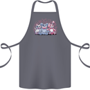 Zombie Cat Rabbit Bear Halloween Gothic Cotton Apron 100% Organic Steel