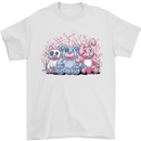 Zombie Cat Rabbit Bear Halloween Gothic Mens T-Shirt 100% Cotton White