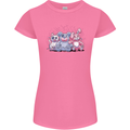 Zombie Cat Rabbit Bear Halloween Gothic Womens Petite Cut T-Shirt Azalea