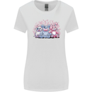 Zombie Cat Rabbit Bear Halloween Gothic Womens Wider Cut T-Shirt White