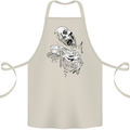 Zombie Cheer Skull Halloween Alcohol Beer Cotton Apron 100% Organic Natural