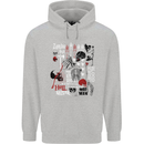 Zombie Halloween Vampire Dracular Skull Childrens Kids Hoodie Sports Grey