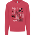 Zombie Halloween Vampire Dracular Skull Kids Sweatshirt Jumper Heliconia