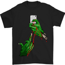 Zombie Selfie Funny Halloween Horror Mens T-Shirt Cotton Gildan Black
