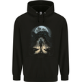 Zombie Street Halloween Mens 80% Cotton Hoodie Black