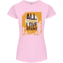 Zombie Teacher Love Brains Halloween Funny Womens Petite Cut T-Shirt Light Pink