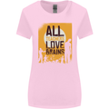 Zombie Teacher Love Brains Halloween Funny Womens Wider Cut T-Shirt Light Pink